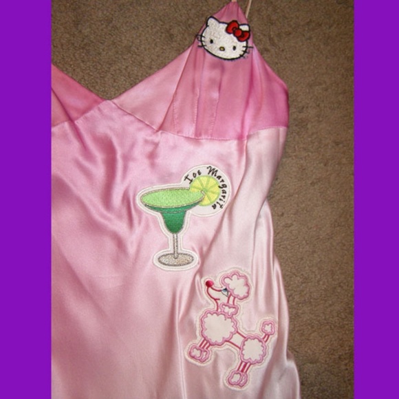 NWT RARE ICEBERG SILK OMBRE DRESS HELLO KITTY 6 - Picture 6 of 10